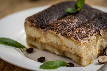 Italian dessert tiramisu