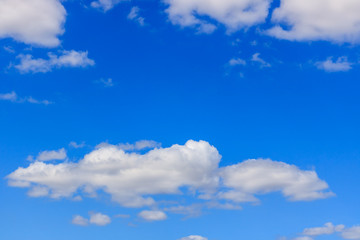 Obraz na płótnie Canvas Blue sky with cloud.