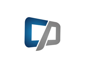screen rectangle cp letter logo 1