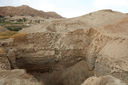 Tell es-Sultan - archäologische Grabungsstätte in Jericho im Westjordanland. Israel