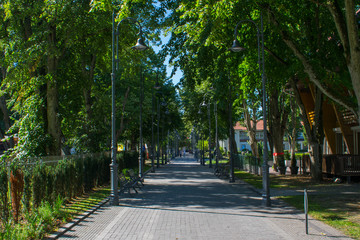 alley in palanga