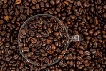 coffee beans background