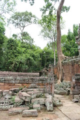 Fototapeta na wymiar Visiting angkor, Cambodia