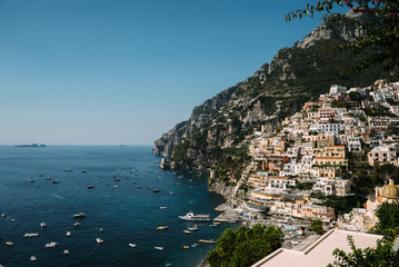 beautiful coast - Amalfi, view of Atrani village