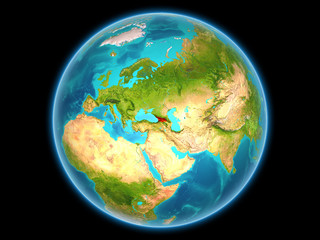 Georgia on planet Earth