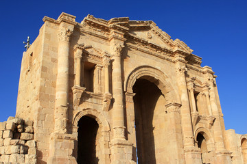 Ruins of the Roman city of Gerasa, Jerash, Jordan