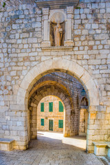 Fototapeta premium The inner Ploce Gate, Dubrivnik, Croatia