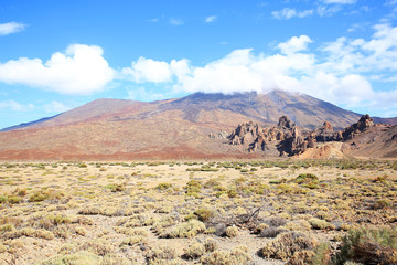El Teide National Park on Tenerife Island, Canary Islands, Spain, Unesco World Heritage
