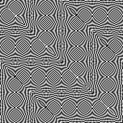 Design seamless monochrome zigzag pattern