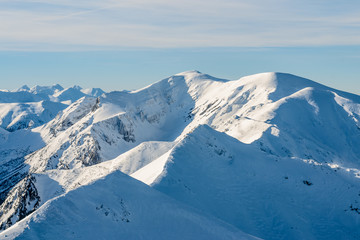 Peaks of the High Tatras near Kasprowy Wierch © velishchuk
