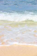 Fototapeta na wymiar Beautiful sandy beach