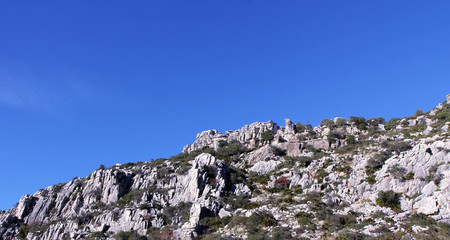 Hiking in the mountains