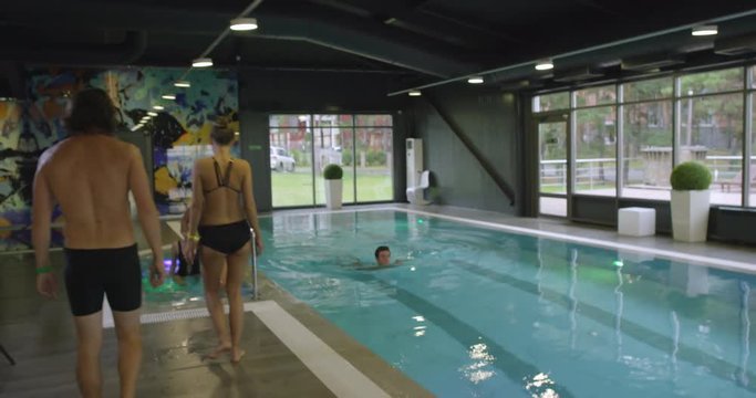 Training in the pool