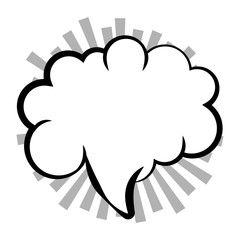 Comic speech bubbles