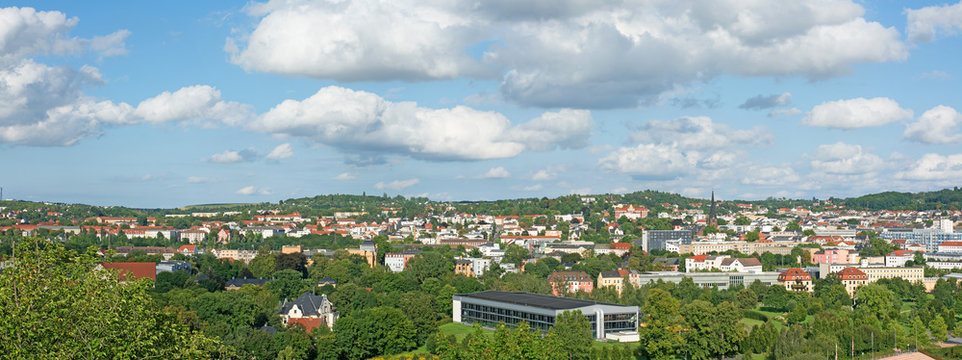 Gera, Panorama, Stadtansicht