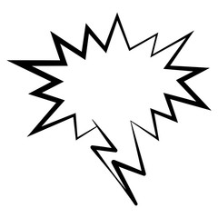 Comic speech bubbles