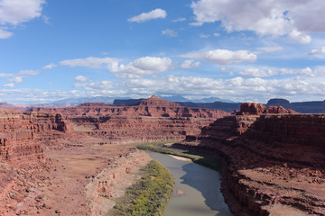 Red Rock Formations Near Canyonlands National Park, Utah.