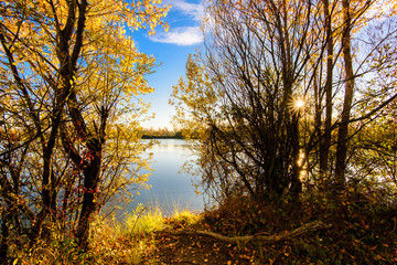 Obraz premium l'automne sur le lac