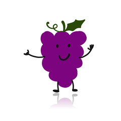 Grape, funny character for your design