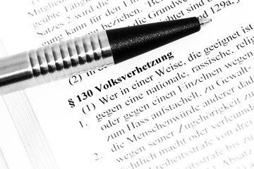 Volksverhetzung Artikel im Strafgesetzbuch