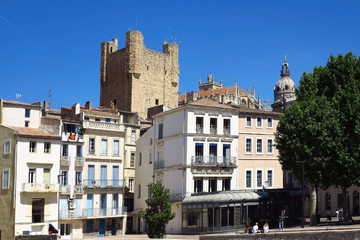 Fototapeta na wymiar Altstadt von Narbonne, Frankreich