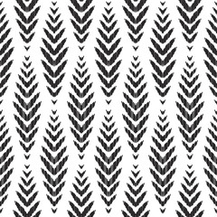 Ikat seamless pattern. Fashion wallpaper. - 187234480
