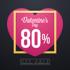 Valentine day sales, special offers and discounts