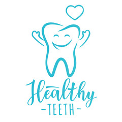Healthy teeth concept design concept