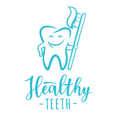 Healthy teeth concept design concept