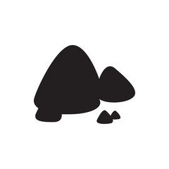 ground heap icon illustration