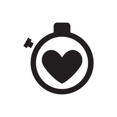 stopwatch icon illustration