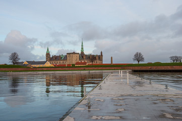 Fototapeta na wymiar Kronborg castle in Denmark