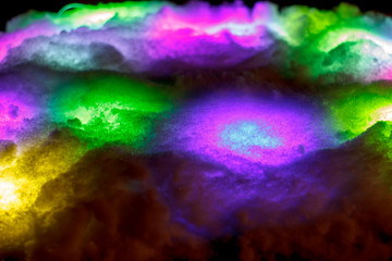 Abstract background with lighting