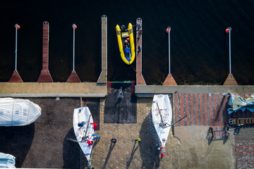 Przygotowanie jachtów do sezonu żeglarskiego © BlackMediaHouse