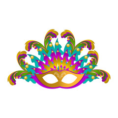 Mardi gras mask