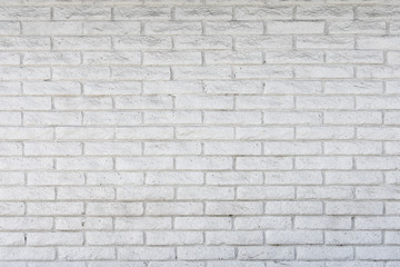 white painted brick background