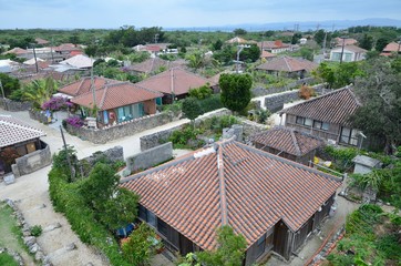 Obraz premium 日本 沖縄 石垣島 竹富島 Japan Okinawa Ishigaki islands Taketomi island