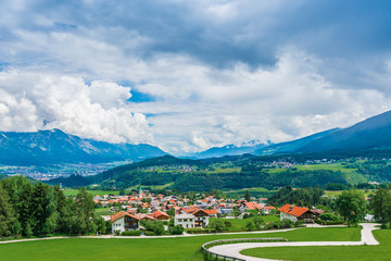 Mutters village near Innsbruck, Austria