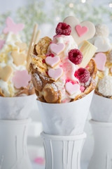 Bubble Waffle zum Valentinstag