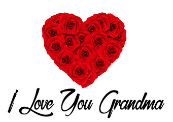 dzień babci,  dzień dziadka, kocham cię babciu, kocham Cię dziadku - obrazy, fototapety, plakaty