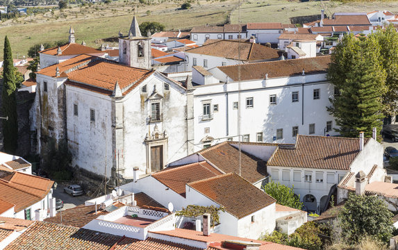 a view over Serpa city, Alentejo, District of Beja, Portugal