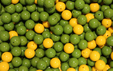 many little balls  to make a necklace