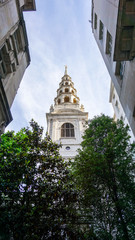 St Brides Church in London