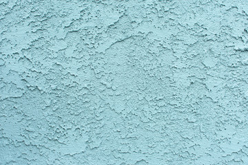 blue painted wall