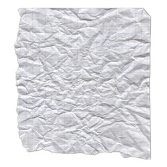 Obraz premium A piece of torn paper on white background