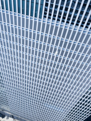 建設中の高層ビル