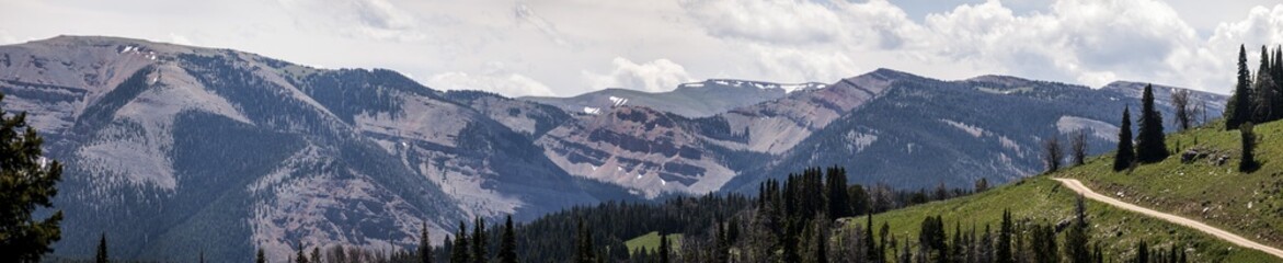 Fototapeta na wymiar Gravelly Mountains Montana Pan 1