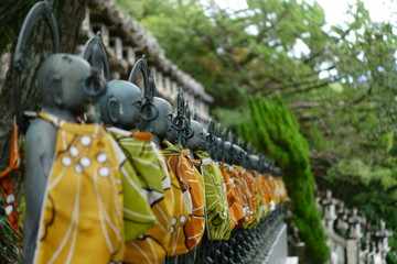 小豆島の古寺のお地蔵様