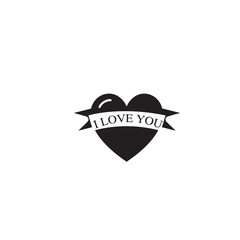 declaration of love in the heart icon. Valentine's Day elements. Premium quality graphic design icon. Simple love icon for websites, web design, mobile app, info graphics