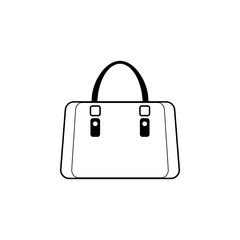 ladies handbag icon. Bags element icon. Premium quality graphic design. Signs, outline symbols collection icon for websites, web design, mobile app, info graphics